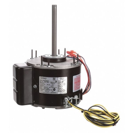 Century Unit Heater Motor, 1/6 HP, 1075,115 V, 48Y UH1016V1