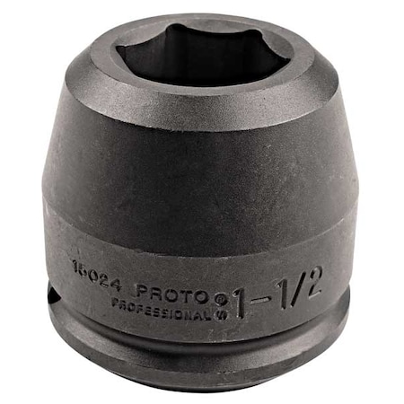Proto 1 1/2 in Drive, 4-3/8 in 6 pt SAE Socket, 6 Points J15070