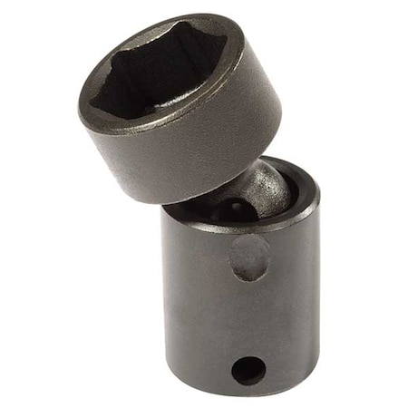 Proto 3/8 in Drive Flex Impact Socket 9/16 in Size 6 pt Standard Depth, Black Oxide J77276P