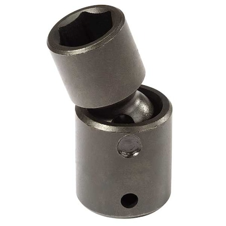 Proto 3/8 in Drive, 19mm Metric, Socket, 6 Points, Steel, Blk Oxd, 19 mm J77419MP