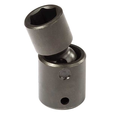 Proto 3/8 in Drive Flex Impact Socket 17 mm Size 6 pt Standard Depth, Black Oxide J77417MP