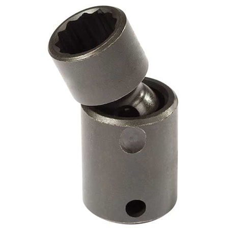 Proto 3/8 in Drive Flex Impact Socket 13 mm Size 12 pt Standard Depth, Black Oxide J77513MP