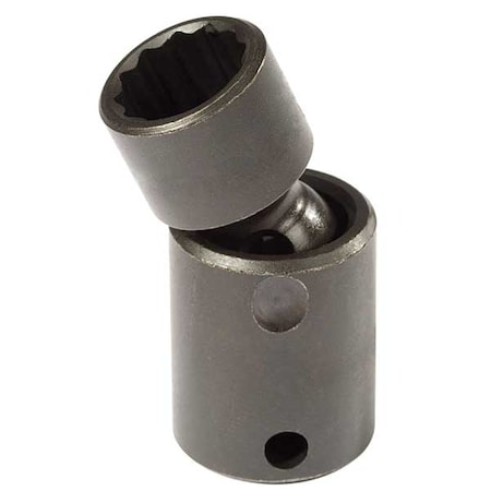 Proto 3/8 in Drive Flex Impact Socket 15 mm Size 12 pt Standard Depth, Black Oxide J77515MP