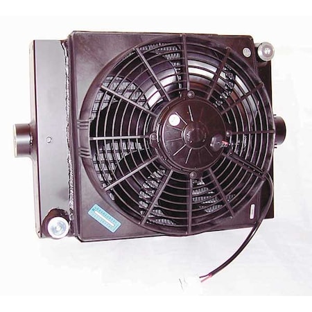 Akg Oil Cooler, 12 VDC, 4-50 GPM, 0.19 HP D20-12