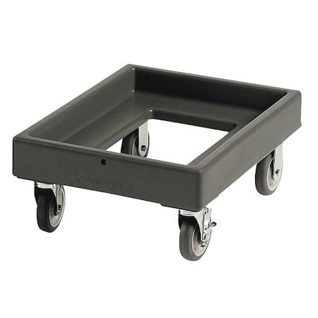 Zoro Select Food and Bev Dolly, 19 3/8x25 5/5In, Black EACD300110