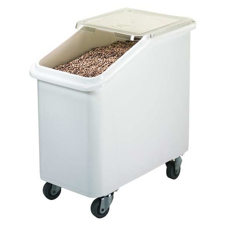 Cambro Ingredient Bin Ingredient Bin, White, Polyethylene EAIBS27148
