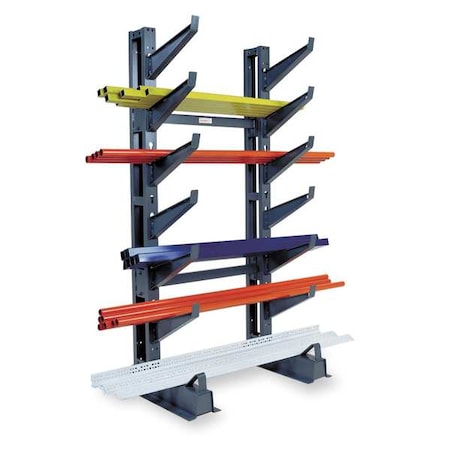 Jarke Inclined Starter Cantilever Rack, 7 ft. H CR-5 | Zoro