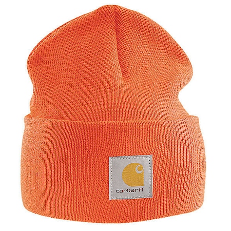 Carhartt Knit Cap, Bright Orange, Universal A18-BOG  OFA