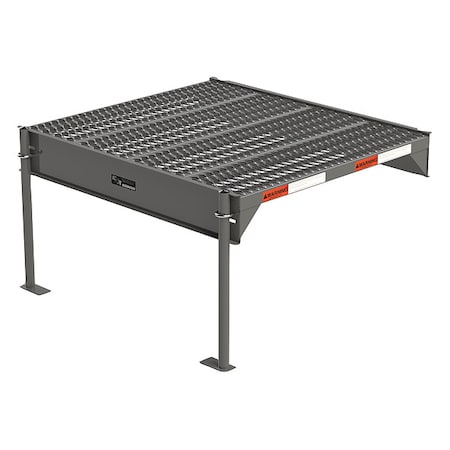 Ega Custom Work Platform Extension Add-on, 35"W x 39"L Platform, Adjustable to 15"-18"H CW0-18-0-3