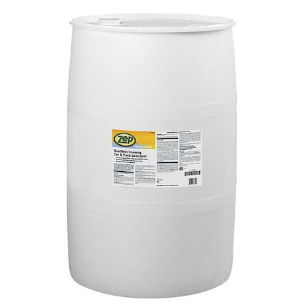 Zep Touchless Foaming Car & Truck Detergent, Touchless Vehicle Cleaners, 55 gal, Butyl-Free 1041627