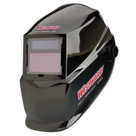 Westward Auto Dark Welding Helmet, 10, Black 4UZY8 | Zoro