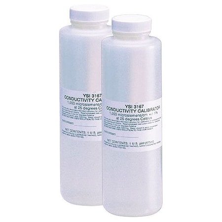 Ysi Cal Solution, EC, 1000 uS/cm, 1 Pt, PK8 3167