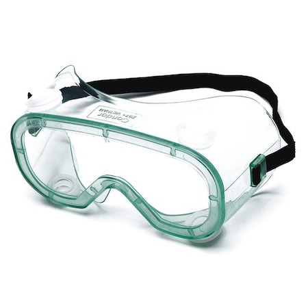 CONDOR Safety Goggles, Clear Uncoated Lens, Platoon Series 4VCF6