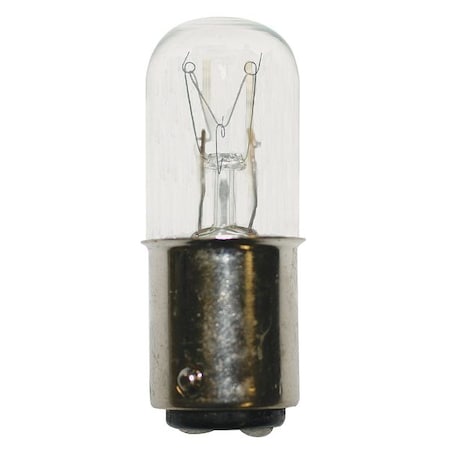 Lumapro 4VCX4 10W, T6 Miniature Incandescent Bulb Lighting, Black