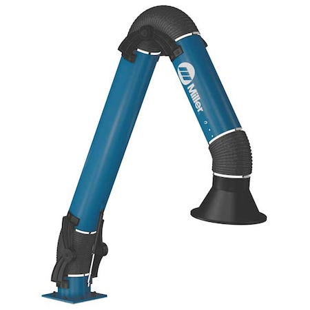 Miller Electric Extraction Arm, 10 Ft, 8 In Dia, For 4VDJ4 300978