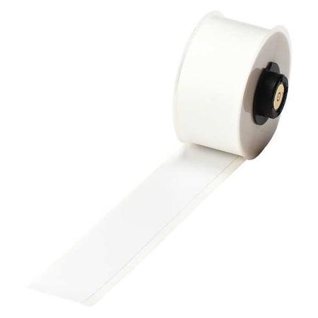 Brady Label Tape Cartridge, White, Labels/Roll: Continuous 142270