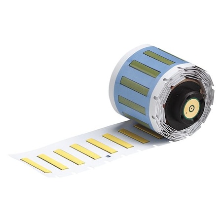 Brady 1-1/64" x 3/16" Yellow Heat Shrink Polyolefin Wire Marker Sleeves PSPT-094-1-YL