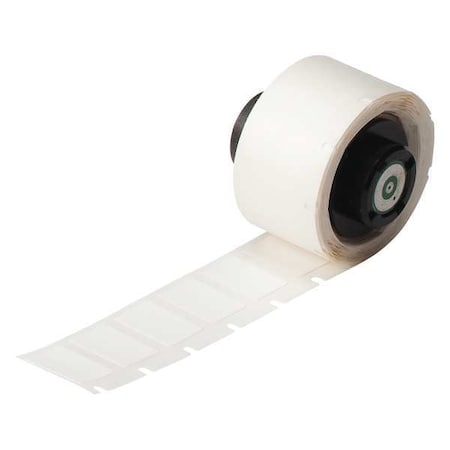 Brady 1/2" x 3/4" White Label, Vinyl Cloth PTL-11-498