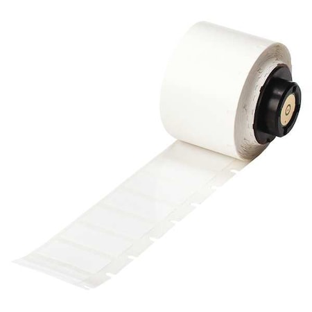 Brady 1" x 1/2" White Label, Polyester, PTL-17-423 PTL-17-423