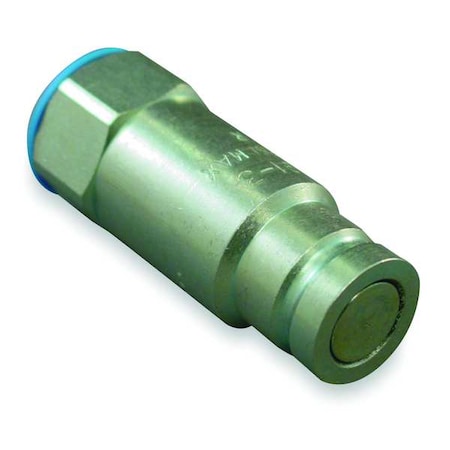 SAFEWAY HYDRAULICS Hydraulic Quick Connect Hose Coupling, Steel Body, Push-to-Connect Lock, 1/2"-14 Thread Size FFE491-4