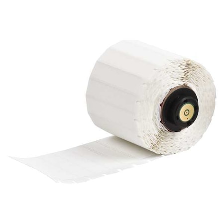 Brady 1-29/32" x 1/2", Heat Shrink Wire Sleeves, White PTS-1.90-500-321