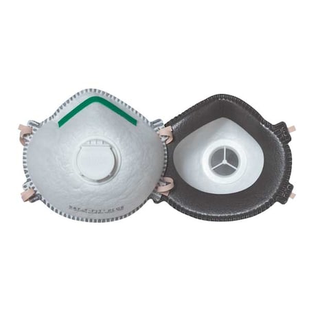 North Disposable Respirator, N99, Molded, Dual, Adjustable, Metal Nose Clip, XL 14110404