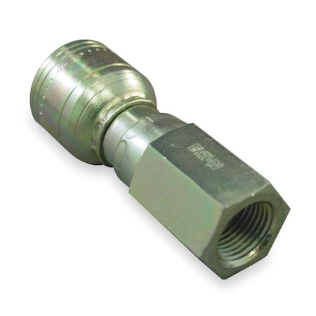 AEROQUIP Fitting, Straight, 3/4 Hose, 3/4-14 In NPT 1AA12PF12