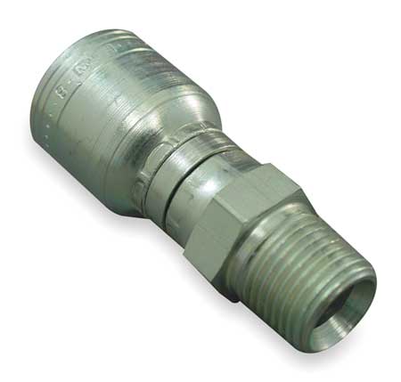 AEROQUIP Fitting, Straight, 1/2 In Hose, 1/2-14 NPT 1AA8PS8