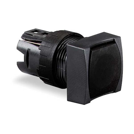 Schneider Electric Push Button Operator, Flush, Momentary Action, Not Applicable Release, Non-Illuminated, Green ZB6CA3