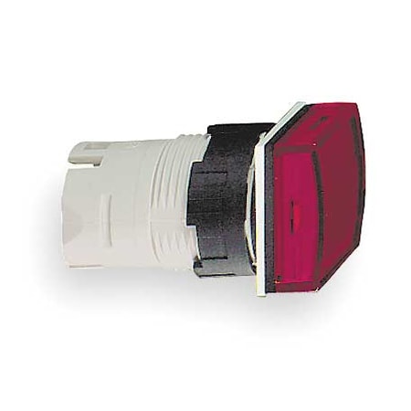 Schneider Electric Pilot Light Head, Red, LED ZB6CV4