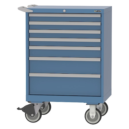 Lista Mobile Service Bench, Bright Blue, 440 lb. XSST0750-0701M