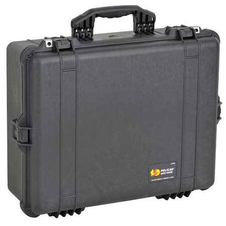 Pelican Black Protective Case, 24.39"L x 19.36"W x 8.79"D 1600