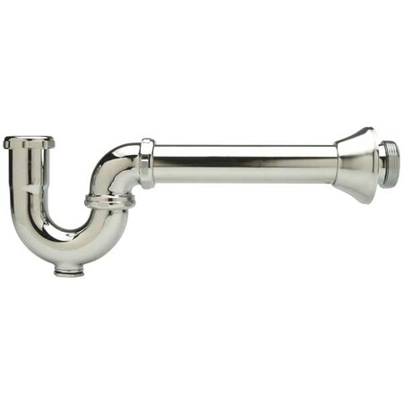 Zurn 1-1/2" Pipe Dia., Brass, P-Trap With Cleanout ZR971J-PC