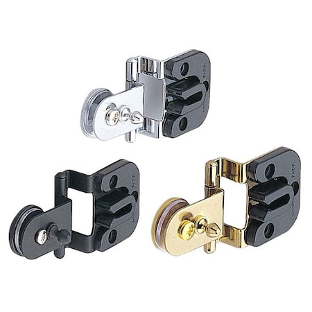 Lamp Glass Door Hinge, 304 Stainless Steel, Weld-On Mounting, 1 3/16 in Leaf W x 1 11/32 in Leaf H GHC-34/8/BLK