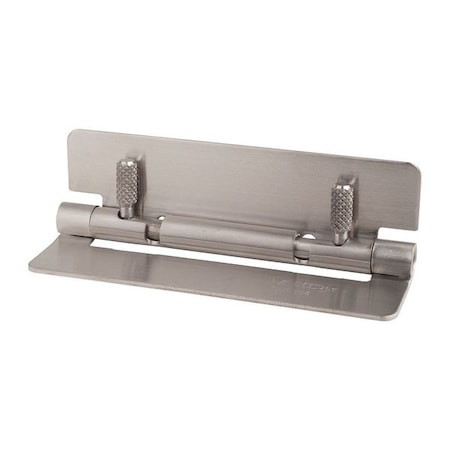 Lamp Door and Butt Hinge, 304 Stainless Steel, Weld-On Mounting, 2 15/16 in Leaf W x 3 15/16 in Leaf H HG-OTB100