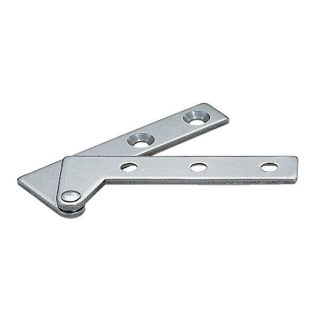 Lamp Pivot Hinge, 430 Stainless Steel, Weld-On Mounting, 2 3/8 in Leaf W x 3/16 in Leaf H, Plain PP-L