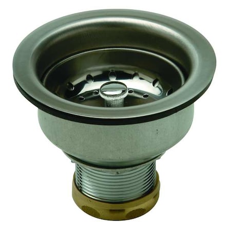 Zurn Basket Strainer, Deep Cup ZSS3000B-SS