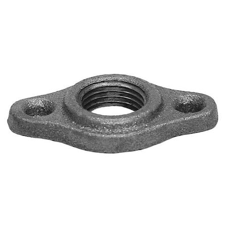 Anvil Nut Waste Nut, 1/2" Pipe, FNPT, Malleable Iron, Class 150 0310103007