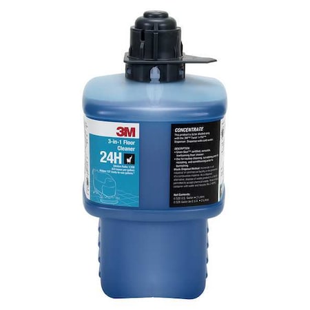 3M Floor Cleaner, 2L Bottle 24H