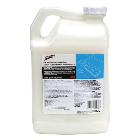 Scotchgard Floor Finish, 2.5 gal., Less Frequent, PK2 59278