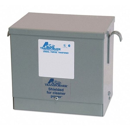 Acme Electric Low Voltage Distribution Transformer, 3 kVA, NEMA 3R, 120/240V, 480V AC T2A533281S