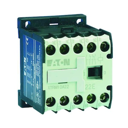 EATON IEC Mini Contrl Relay, 2NO/2NC, 120VAC, 10A XTRM10A22A