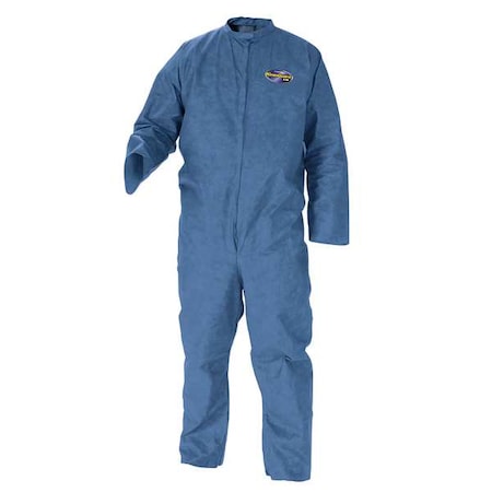 Kleenguard Disposable Coveralls, Blue, XL, PK24 58534