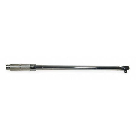 Proto Torque Wrench, 600-3000 in.-lb., CW/CCW J6072CX | Zoro