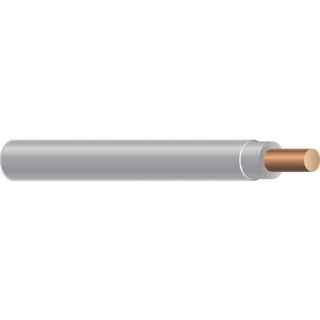 Southwire THHN Building Wire, Copper, 10 AWG, 1C, Gray, Solid, 2500 ft 22982305
