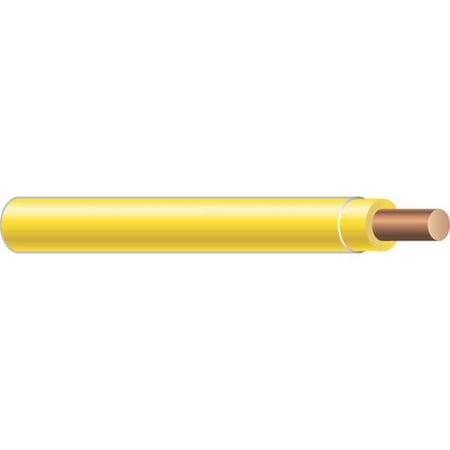 Southwire THHN Building Wire, Copper, 14 AWG, 1C, Yellow, Solid, 500 ft 11584001