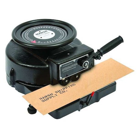 Marsh Stencil Machine, 1 In Character H R