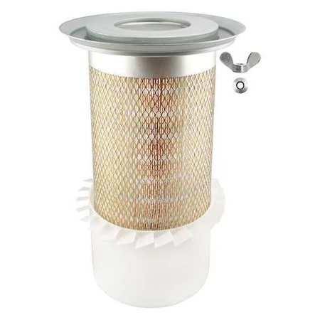 Baldwin Filters Air Filter, 9-13/16 x 16-7/16 in. PA3854-FN