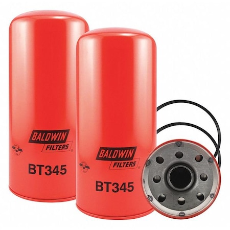 Baldwin Filters Hydraulic Filter, 5-1/16 x 10-25/32 In BT345 KIT