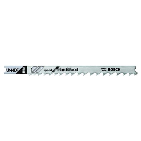Bosch Jigsaw Blade, U-Shank, 4 In. L, PK5 U144DF